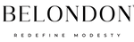 Belondon logo with brand name and tagline on a white background
